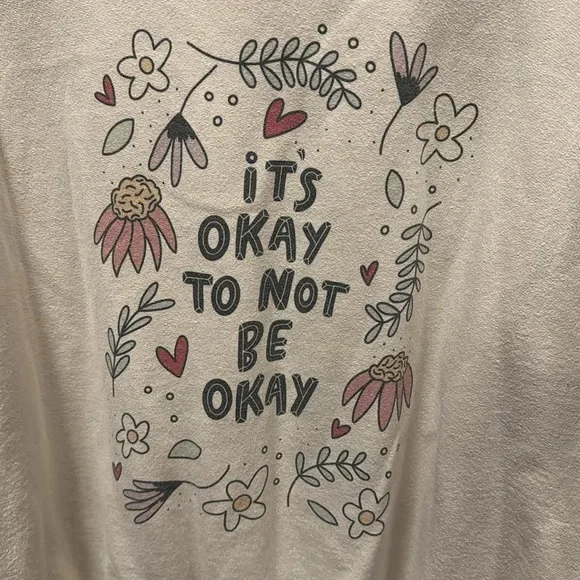 It’s ok to not be ok sweatshirt - Picture 2 of 3